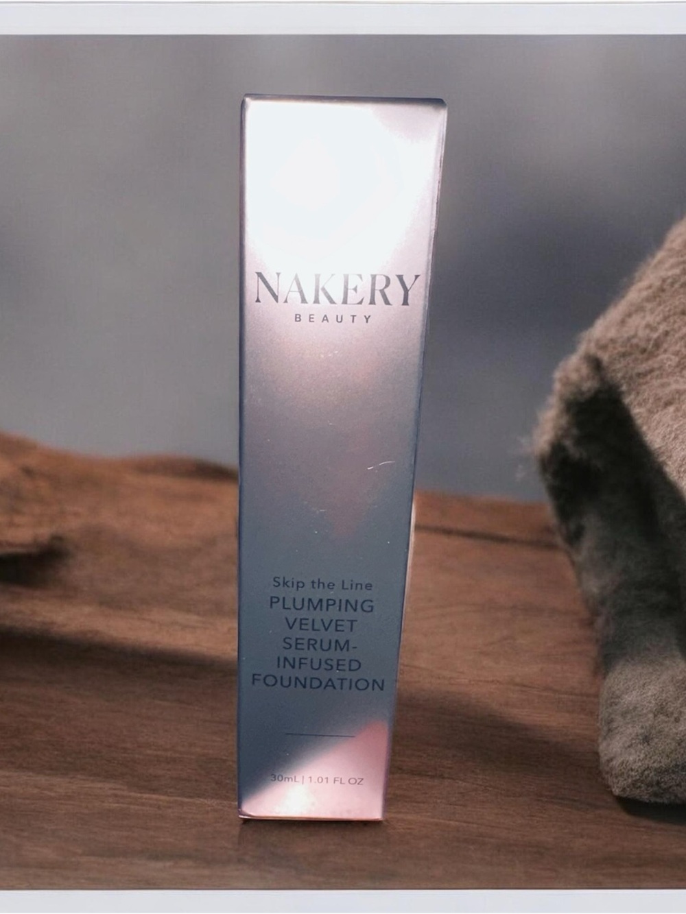 Nakery Beauty Plumping Velvet Serum-Infused Foundation — medium